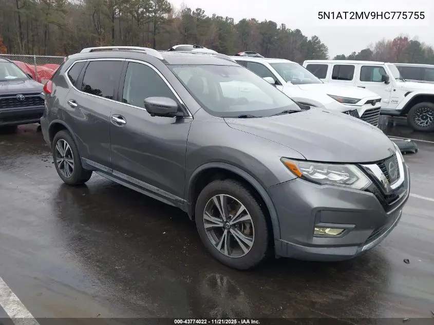 5N1AT2MV9HC775755 2017 Nissan Rogue Sl