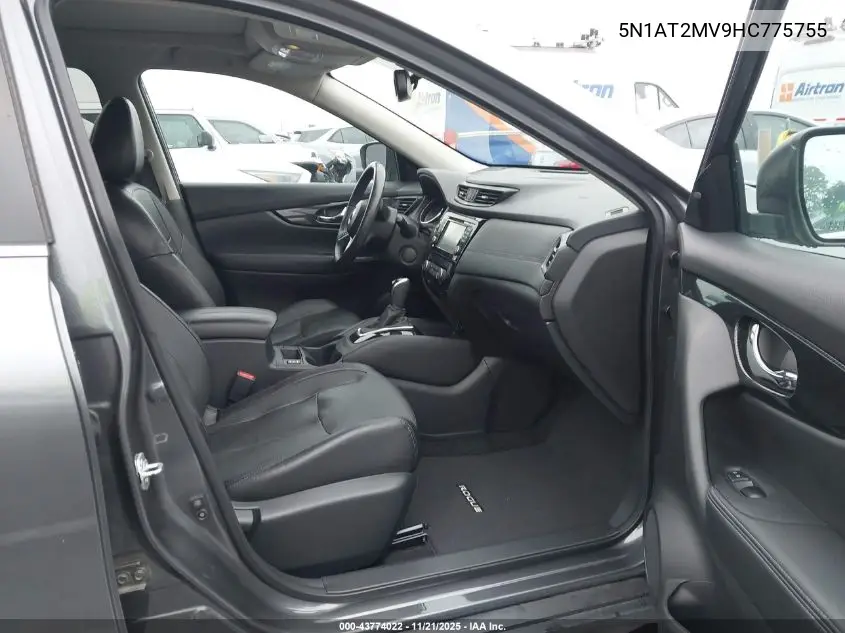 5N1AT2MV9HC775755 2017 Nissan Rogue Sl