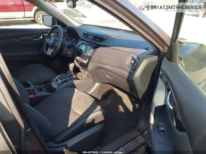 5N1AT2MT9HC809305 2017 Nissan Rogue Sv
