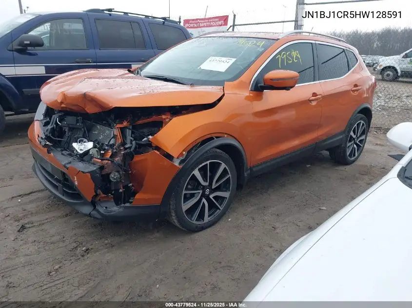 JN1BJ1CR5HW128591 2017 Nissan Rogue Sport Sl