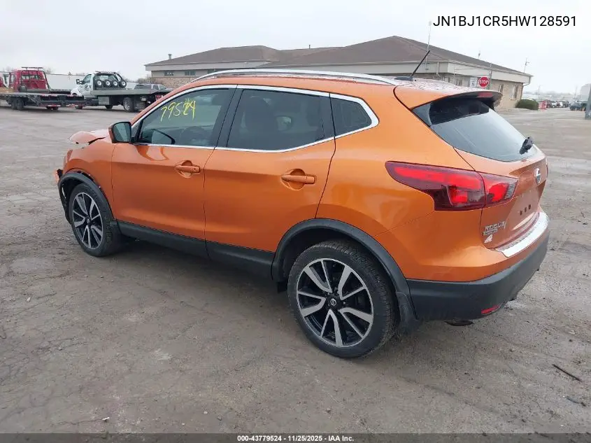 JN1BJ1CR5HW128591 2017 Nissan Rogue Sport Sl