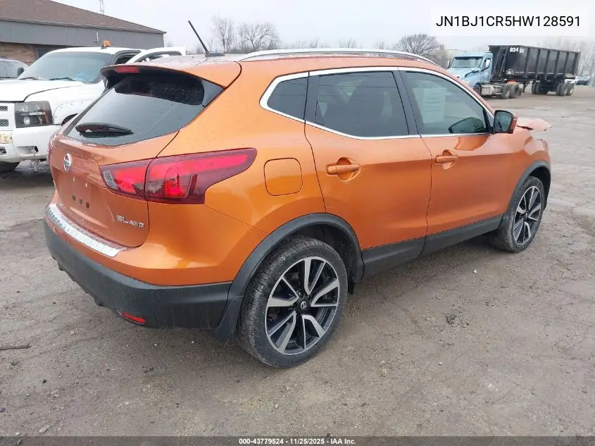 JN1BJ1CR5HW128591 2017 Nissan Rogue Sport Sl