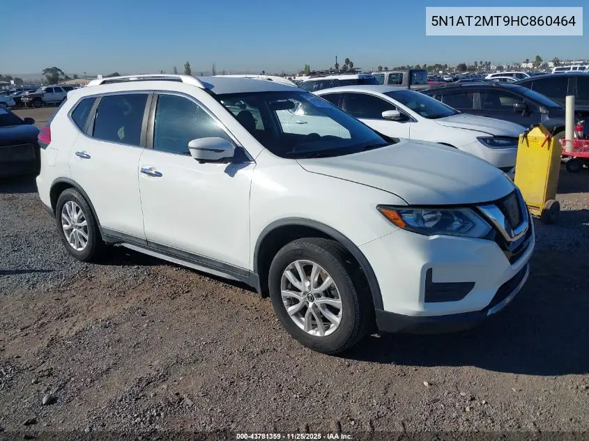 5N1AT2MT9HC860464 2017 Nissan Rogue Sv