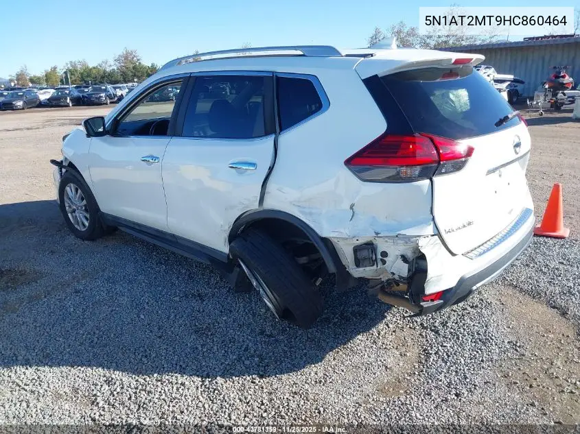 5N1AT2MT9HC860464 2017 Nissan Rogue Sv