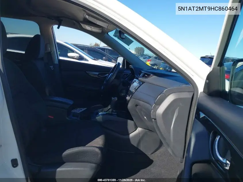 5N1AT2MT9HC860464 2017 Nissan Rogue Sv