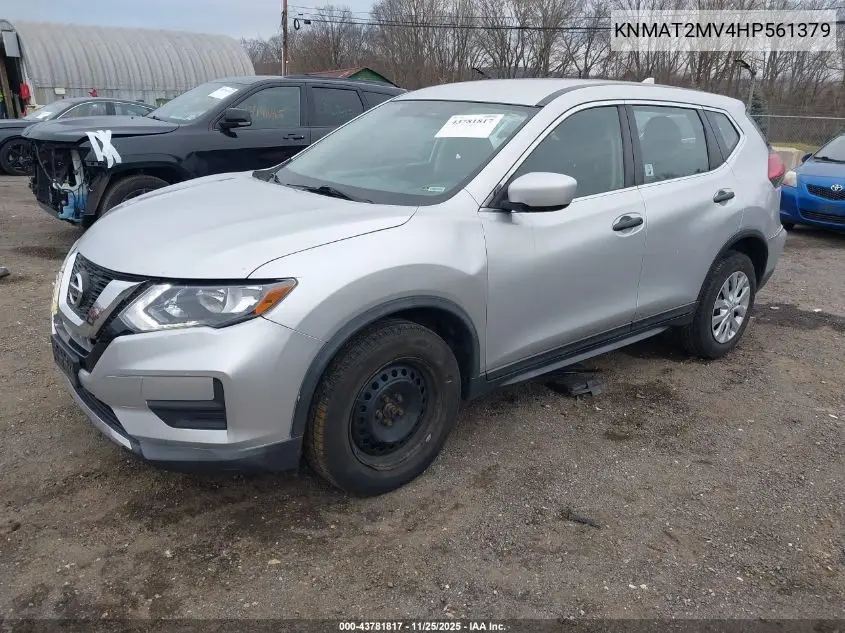 KNMAT2MV4HP561379 2017 Nissan Rogue S