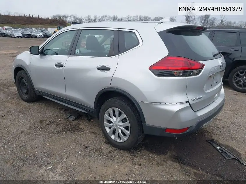KNMAT2MV4HP561379 2017 Nissan Rogue S