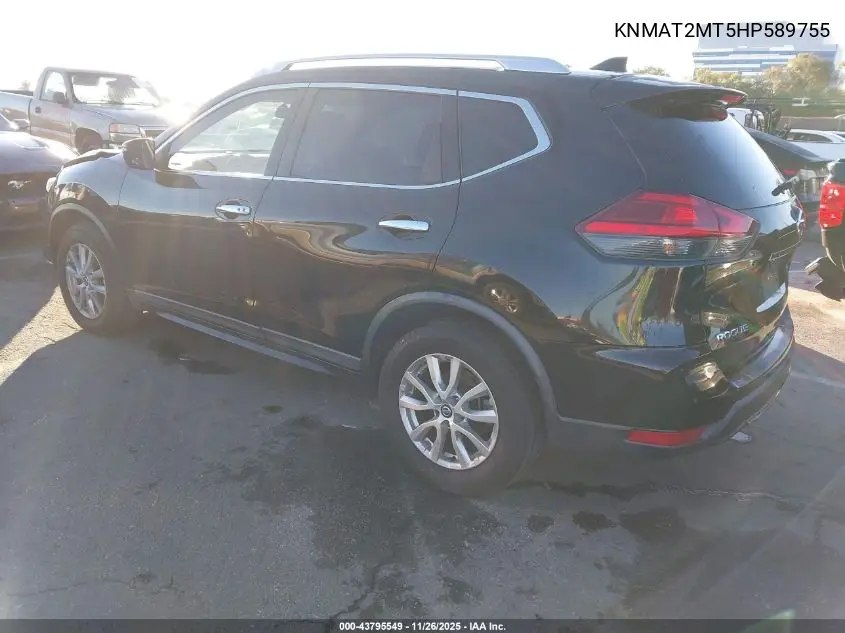 KNMAT2MT5HP589755 2017 Nissan Rogue Sv