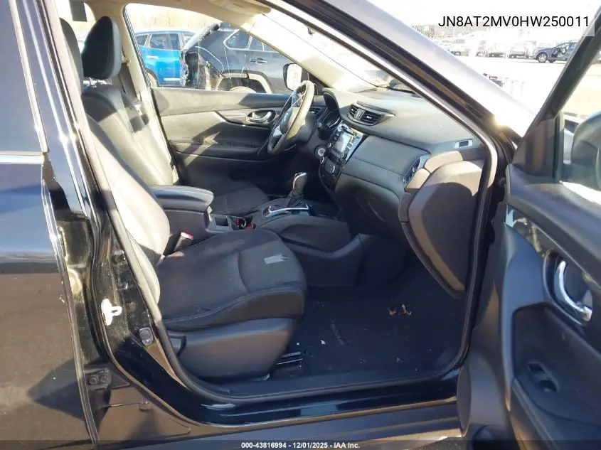 JN8AT2MV0HW250011 2017 Nissan Rogue S