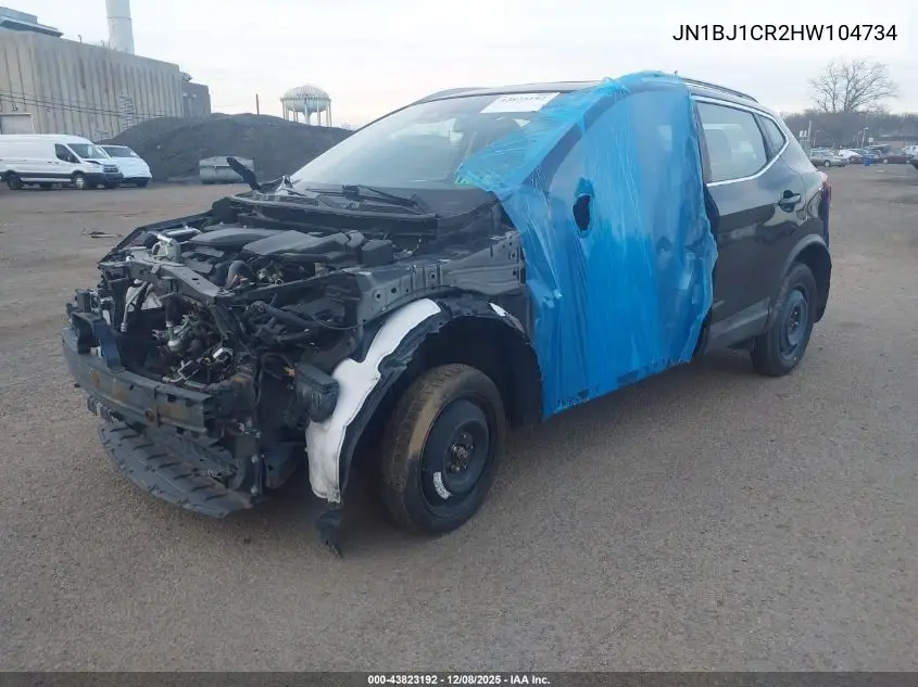 JN1BJ1CR2HW104734 2017 Nissan Rogue Sport Sl