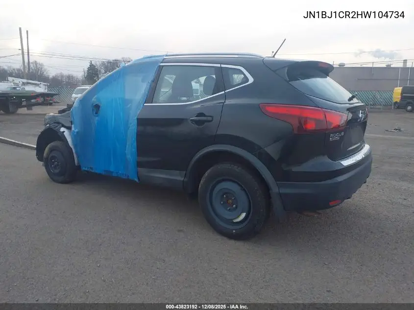 JN1BJ1CR2HW104734 2017 Nissan Rogue Sport Sl