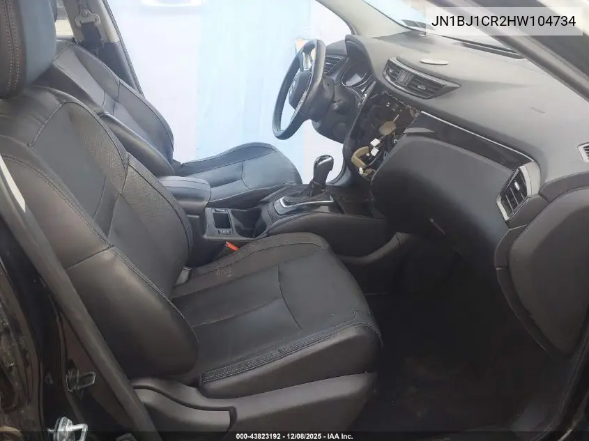 JN1BJ1CR2HW104734 2017 Nissan Rogue Sport Sl