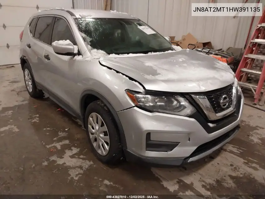 JN8AT2MT1HW391135 2017 Nissan Rogue S