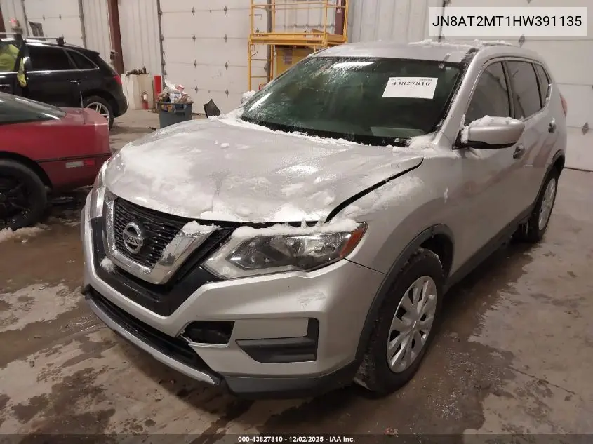 JN8AT2MT1HW391135 2017 Nissan Rogue S