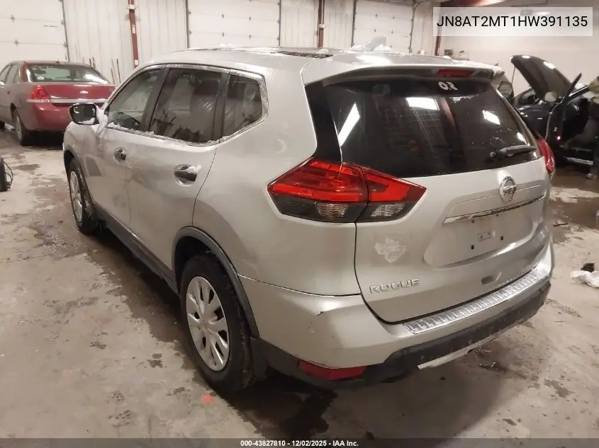 JN8AT2MT1HW391135 2017 Nissan Rogue S