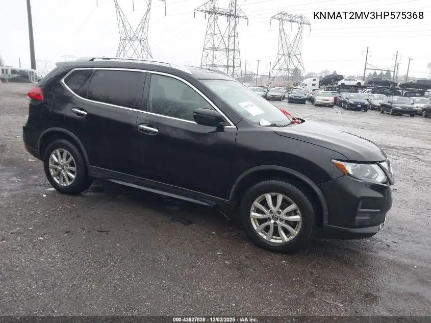 KNMAT2MV3HP575368 2017 Nissan Rogue Sv