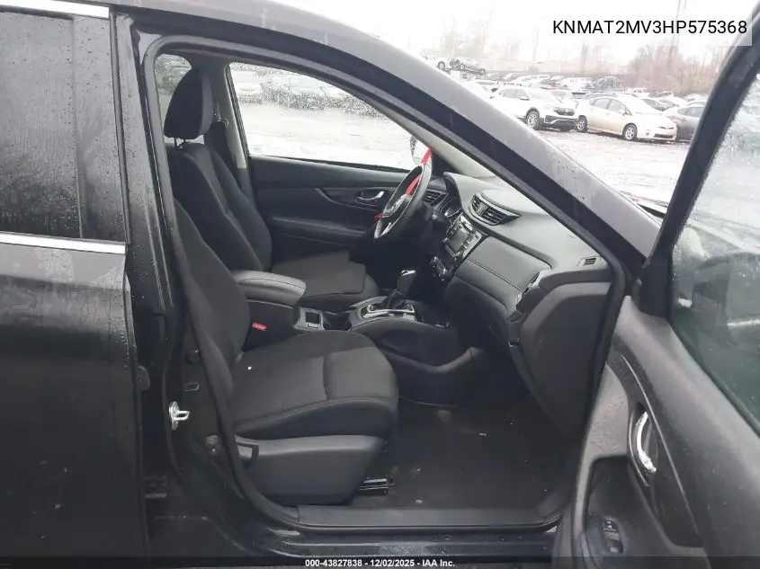KNMAT2MV3HP575368 2017 Nissan Rogue Sv