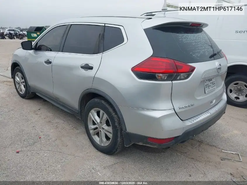 KNMAT2MT1HP617146 2017 Nissan Rogue S