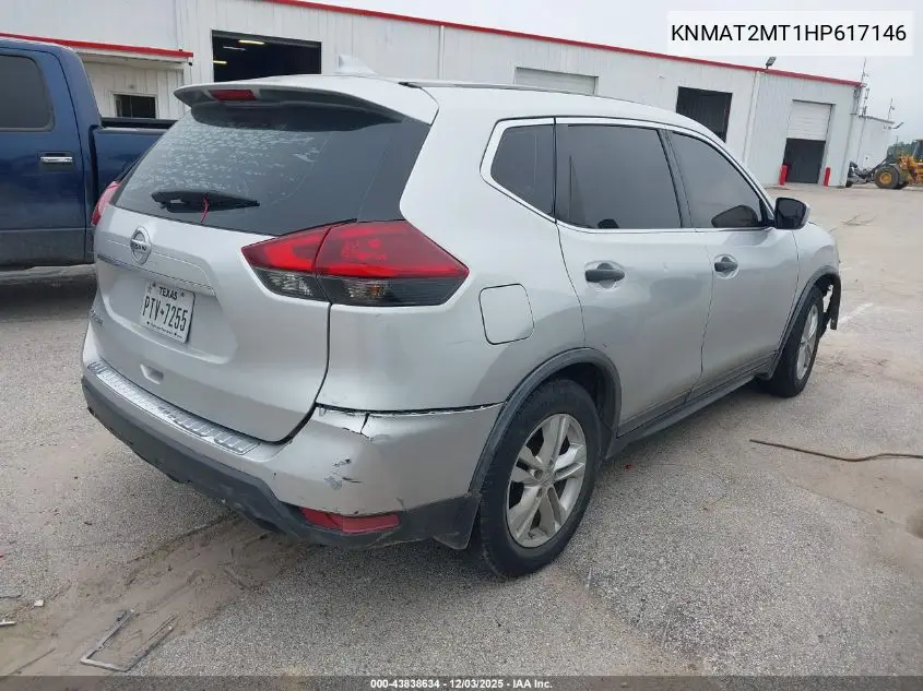 KNMAT2MT1HP617146 2017 Nissan Rogue S