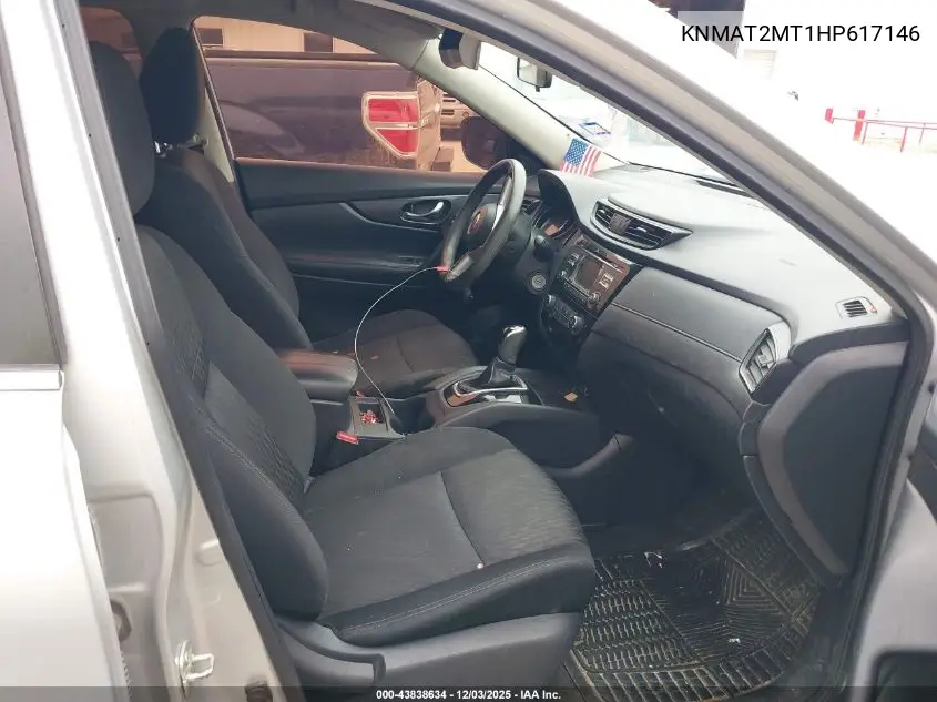 KNMAT2MT1HP617146 2017 Nissan Rogue S