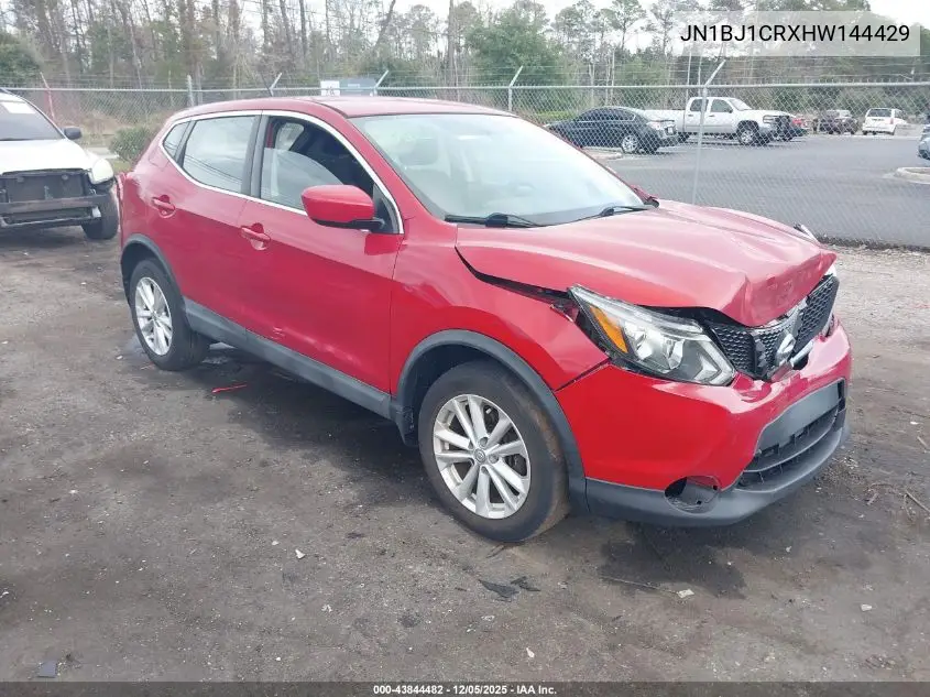JN1BJ1CRXHW144429 2017 Nissan Rogue Sport S