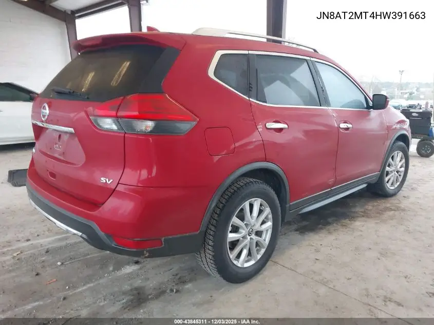 JN8AT2MT4HW391663 2017 Nissan Rogue Sv