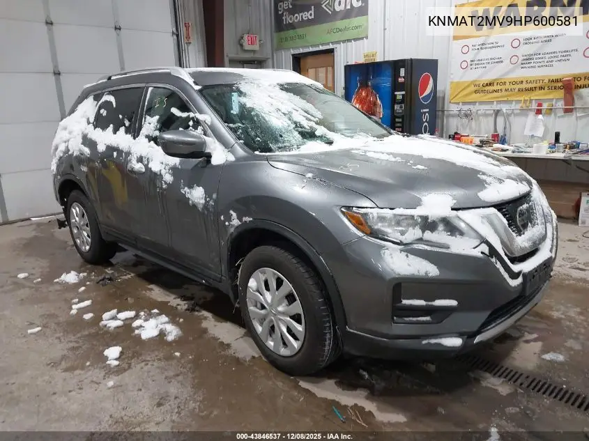 KNMAT2MV9HP600581 2017 Nissan Rogue S