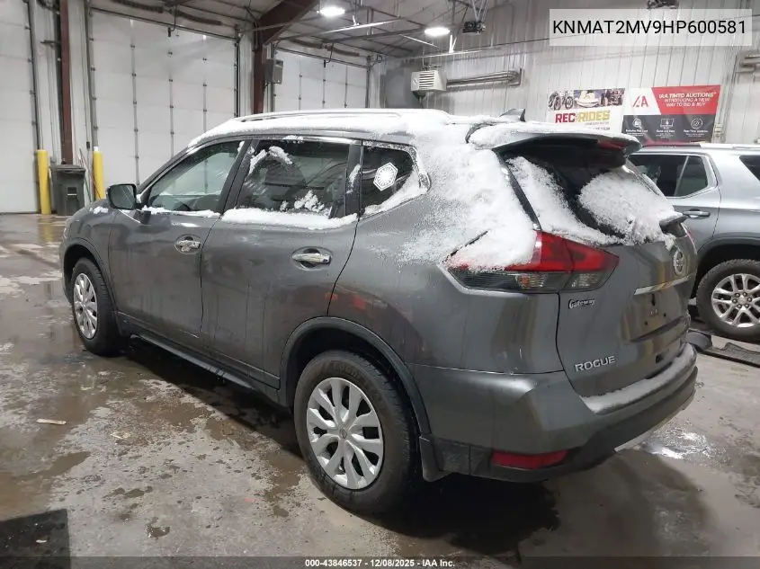 KNMAT2MV9HP600581 2017 Nissan Rogue S