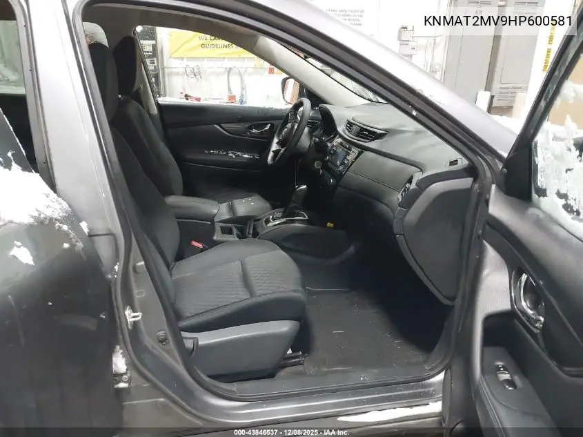 KNMAT2MV9HP600581 2017 Nissan Rogue S