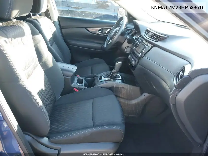 KNMAT2MV3HP539616 2017 Nissan Rogue Sv