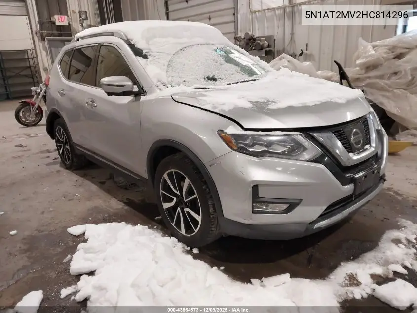 5N1AT2MV2HC814296 2017 Nissan Rogue Sl