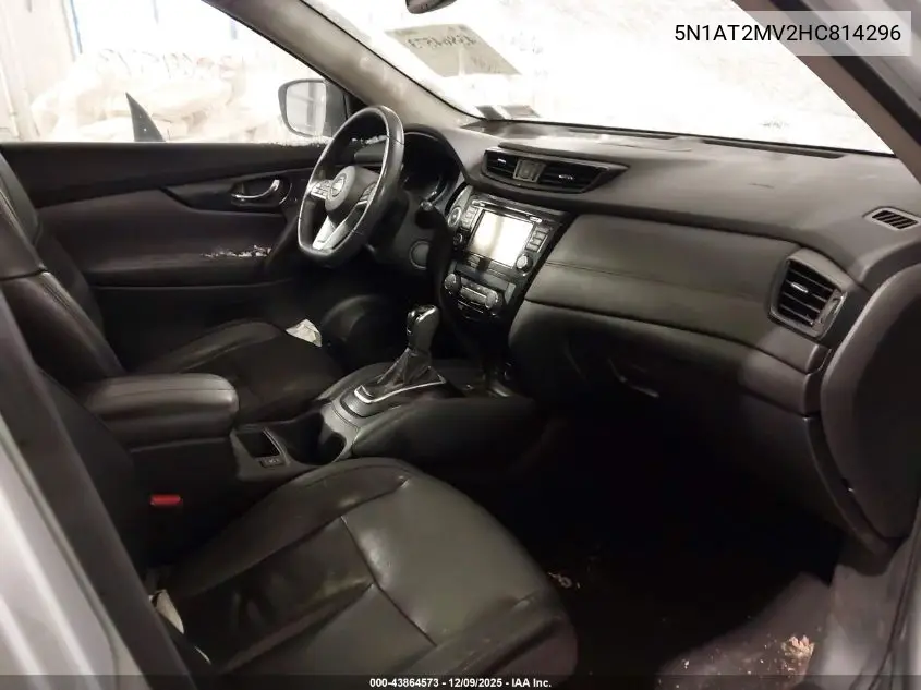 5N1AT2MV2HC814296 2017 Nissan Rogue Sl