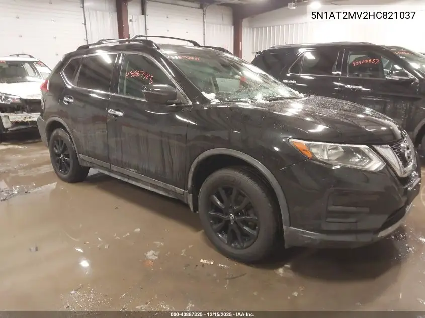 5N1AT2MV2HC821037 2017 Nissan Rogue Sv