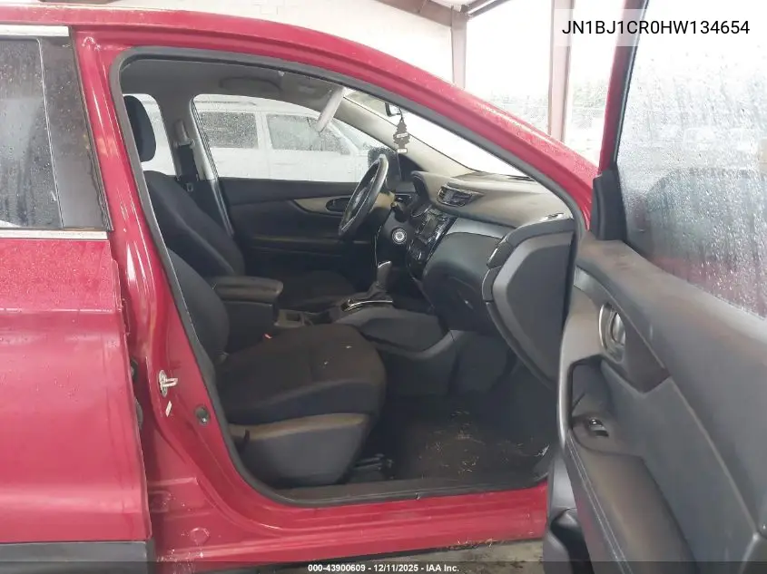 JN1BJ1CR0HW134654 2017 Nissan Rogue Sport S