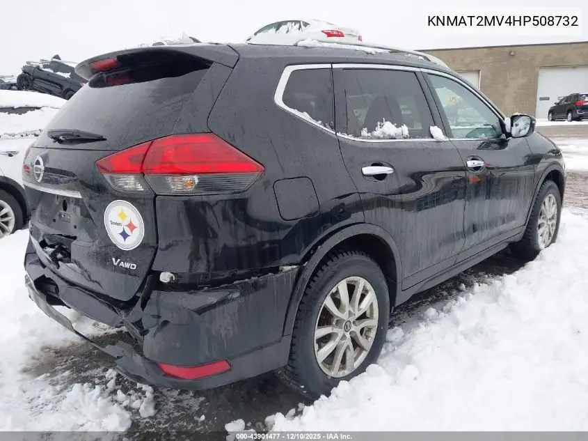 KNMAT2MV4HP508732 2017 Nissan Rogue Sv