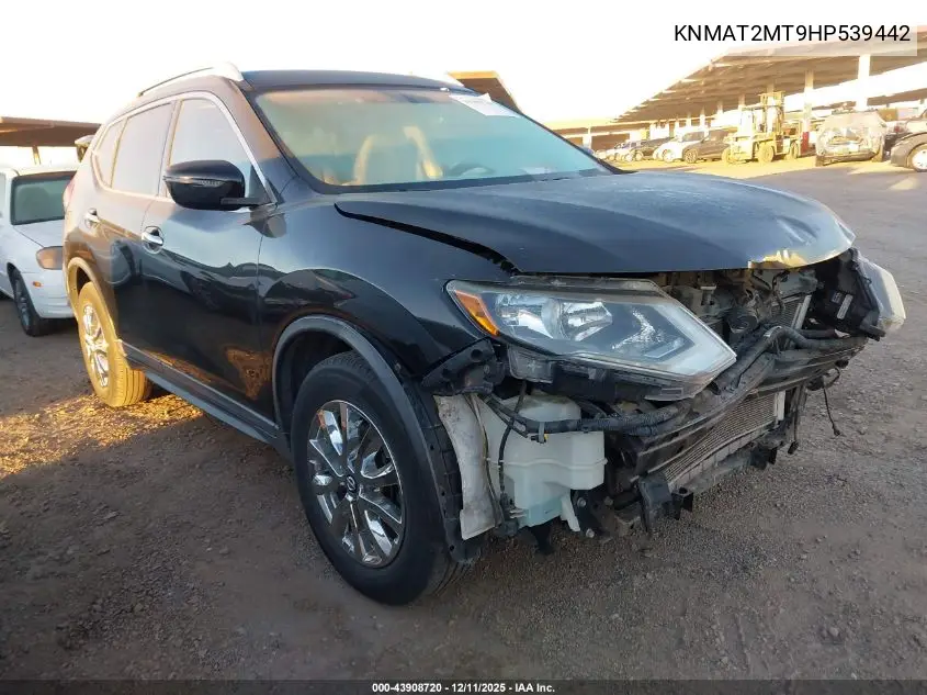 KNMAT2MT9HP539442 2017 Nissan Rogue Sv