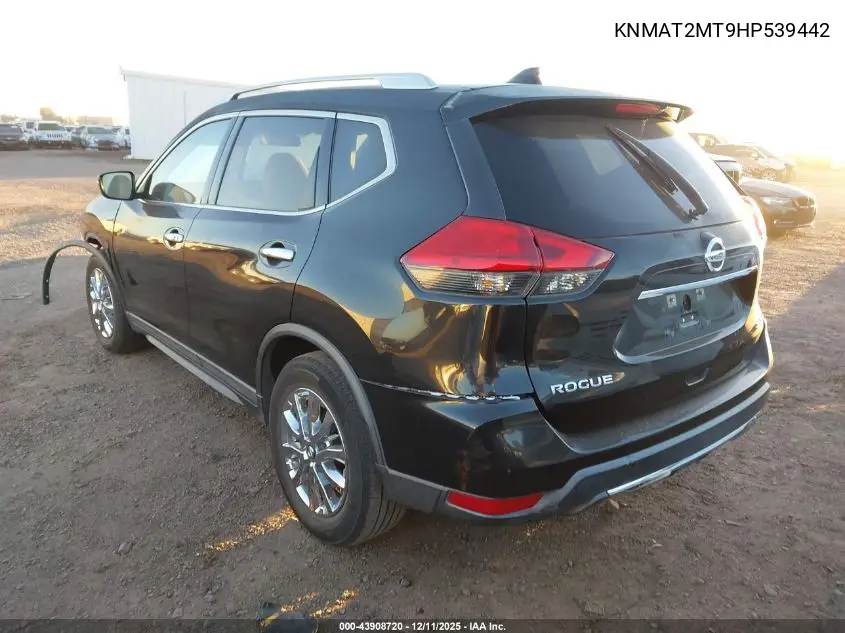 KNMAT2MT9HP539442 2017 Nissan Rogue Sv