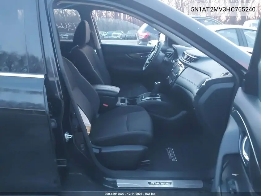 5N1AT2MV3HC765240 2017 Nissan Rogue Sv
