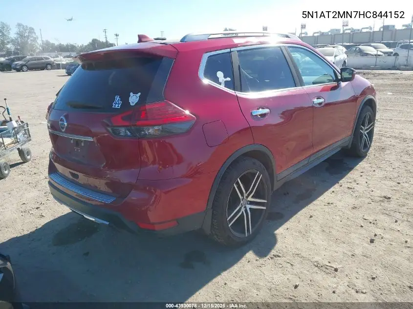 5N1AT2MN7HC844152 2017 Nissan Rogue S
