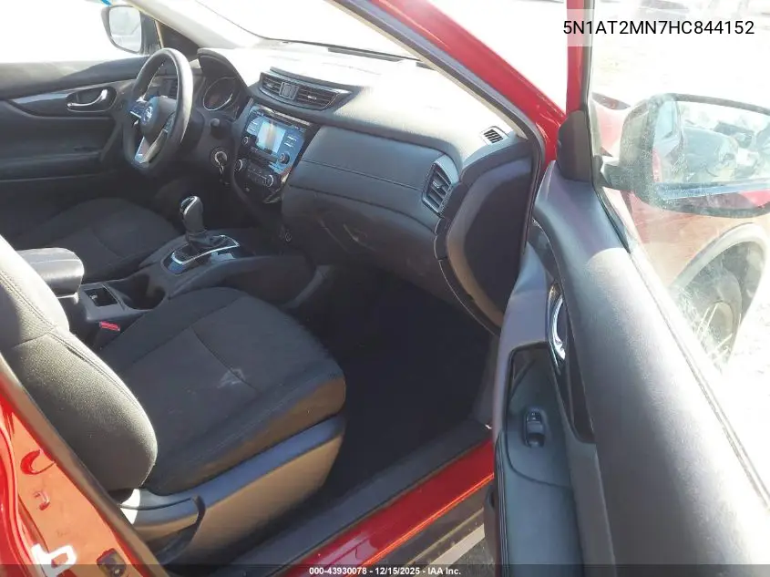 5N1AT2MN7HC844152 2017 Nissan Rogue S