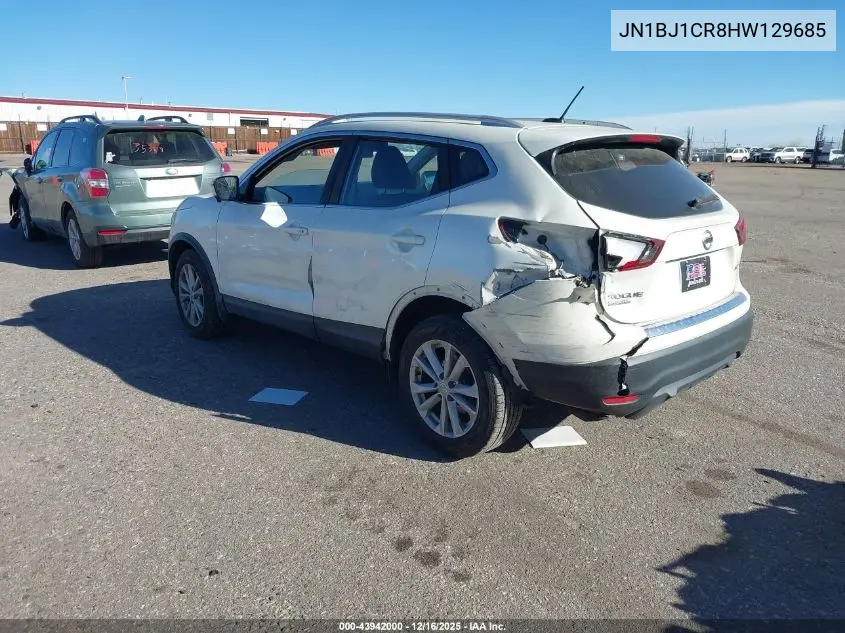 JN1BJ1CR8HW129685 2017 Nissan Rogue Sport Sv
