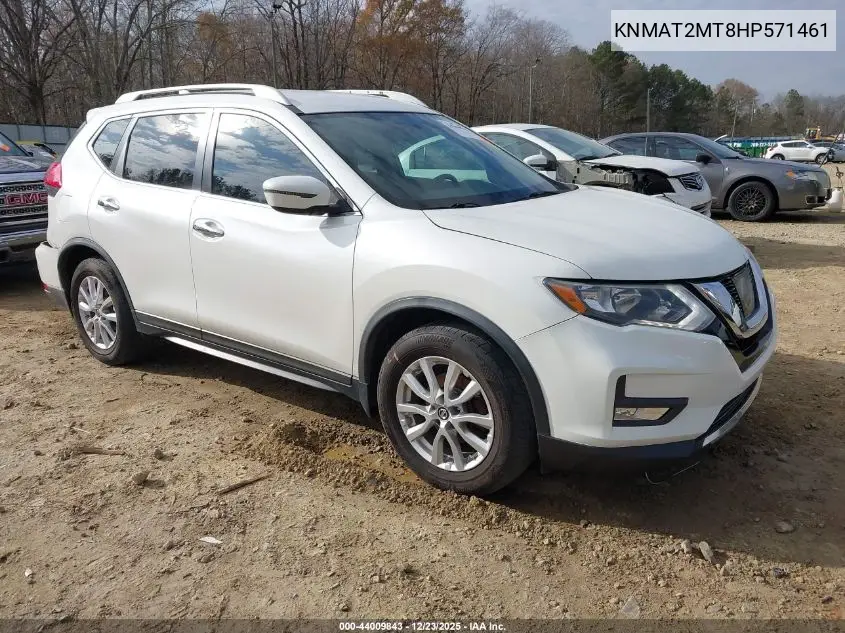 KNMAT2MT8HP571461 2017 Nissan Rogue Sv
