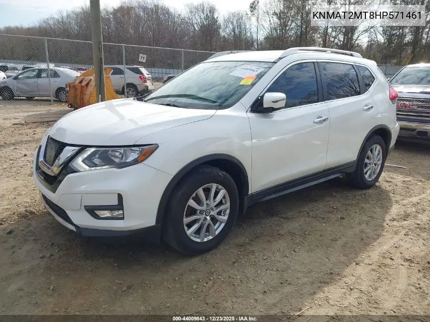 KNMAT2MT8HP571461 2017 Nissan Rogue Sv