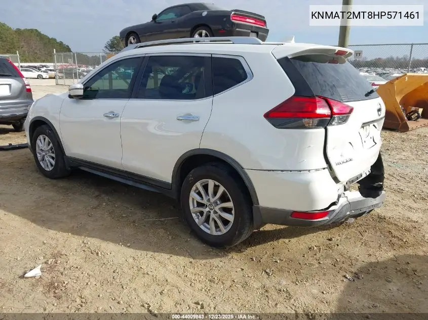 KNMAT2MT8HP571461 2017 Nissan Rogue Sv