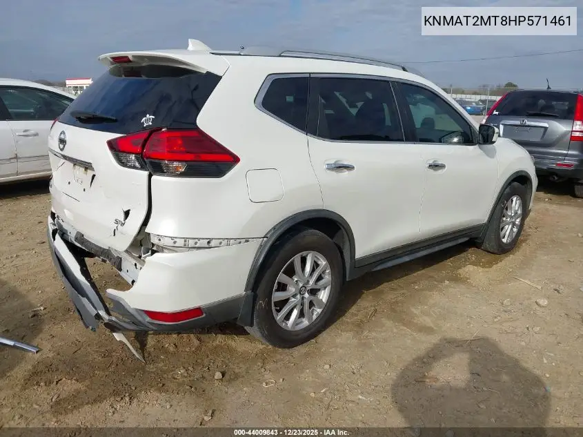 KNMAT2MT8HP571461 2017 Nissan Rogue Sv