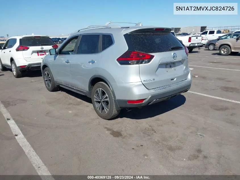 2018 Nissan Rogue Sl VIN: 5N1AT2MVXJC824726 Lot: 40369125