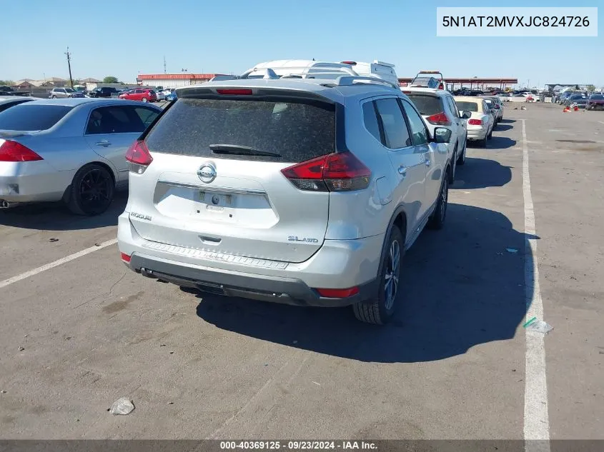 2018 Nissan Rogue Sl VIN: 5N1AT2MVXJC824726 Lot: 40369125