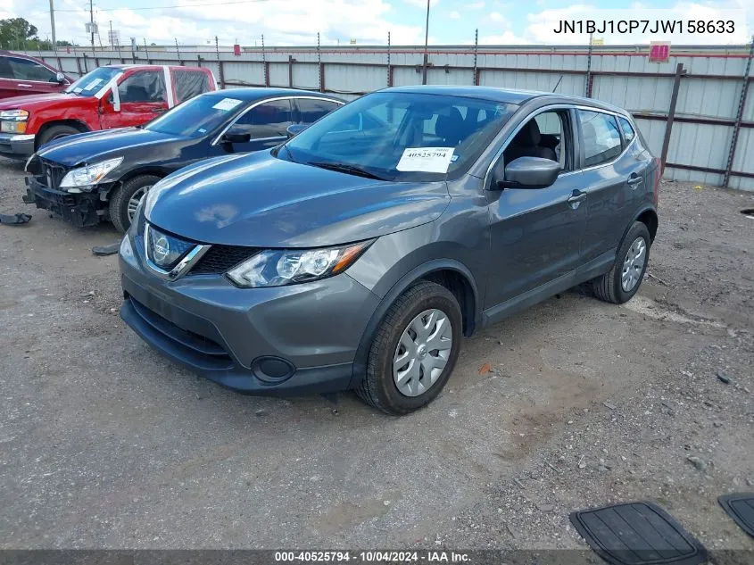 JN1BJ1CP7JW158633 2018 Nissan Rogue Sport S