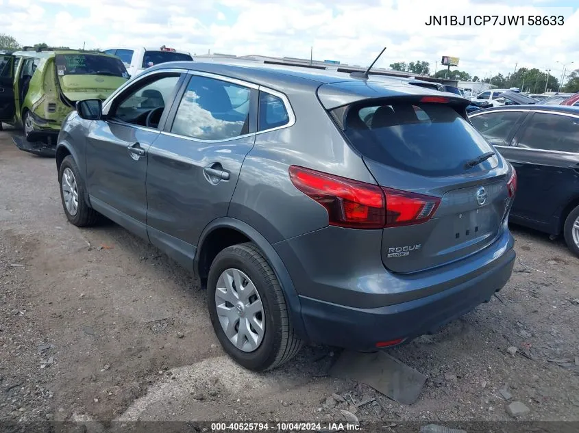 JN1BJ1CP7JW158633 2018 Nissan Rogue Sport S