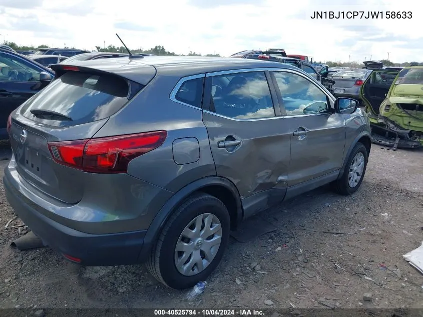 JN1BJ1CP7JW158633 2018 Nissan Rogue Sport S